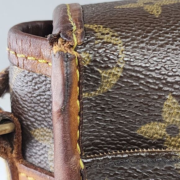 Louis Vuitton Sologne M42250 Monogram Shoulder Crossbody Bag France 2001 Vintage - Picture 12 of 16